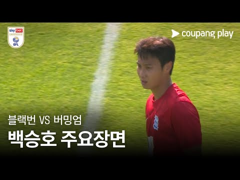 [EFL 챔피언십] 2R 블랙번 로버스 vs 버밍엄 시티 백승호 주요장면