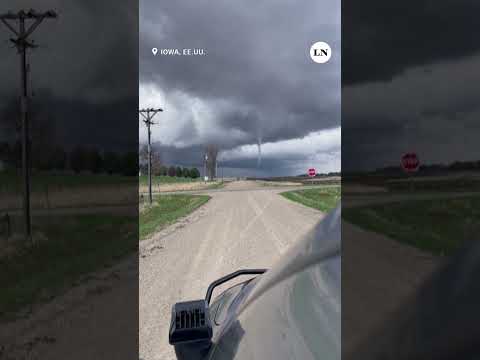 Estados Unidos: un tornado azotó el estado de Iowa