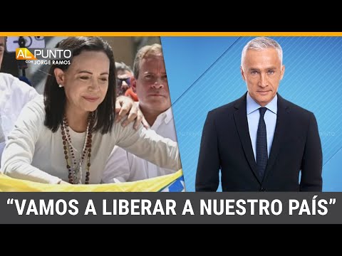 Jorge Ramos entrevista a María Corina Machado sobre la crisis y el futuro de Venezuela