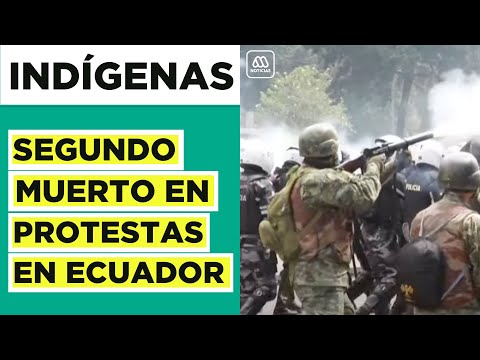 Líder indígena condiciona diálogo en medio de protestas que dejan un segundo muerto en Ecuador