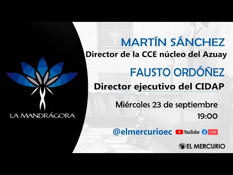 La Mandrágora: programa 15 con Martín Sánchez y Fausto Ordóñez