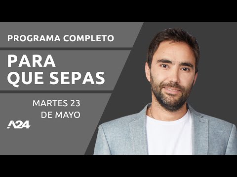 Nicolás Del Caño + Juan Manuel Urtubey #ParaQueSepas PROGRAMA COMPLETO 23/05/2023