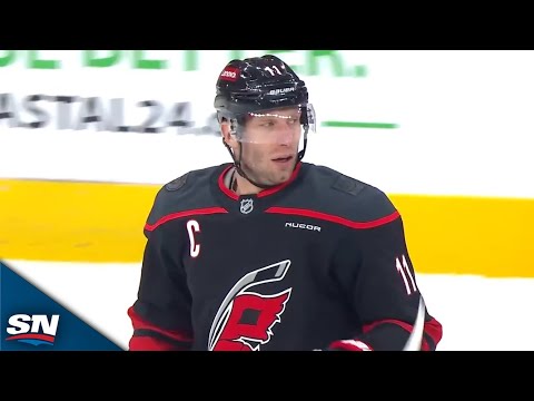 Hurricanes Jordan Staal Picks Top Corner For Shorthanded Goal vs. Maple Leafs