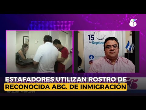 Estafadores utilizan rostro de reconocida abogada de inmigración