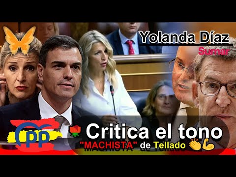 ? Tellado señala a Yolanda Díaz por avalar un Gobierno CORRUPTO   «Se viene LLORADO de casa»