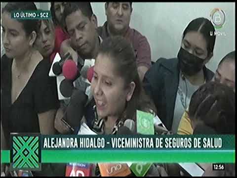 01032023 ALEJANDRA HIDALGO COORDINACION CON LA GOBERNACION PARA EL PRESUPUESTO DE SALUD  BOLIVIA TV