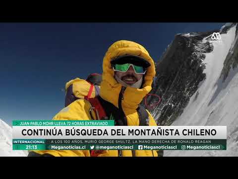 Montañista chileno Juan Pablo Mohr sigue desaparecido en el K2