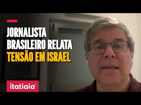 JORNALISTA BRASILEIRO RELATA MOMENTOS DE TENSÃO EM ISRAEL APÓS ATAQUES DO IRÃ