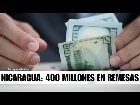 Nicaragua reporta 410.9 millones de dólares en remesas durante octubre