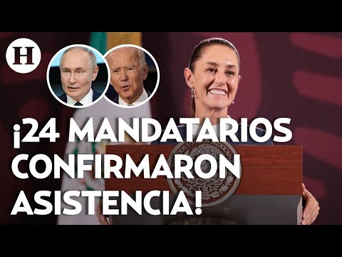 ¿Asistirá Putin? Estos son los invitados confirmados a la toma de protesta de Claudia Sheinbaum