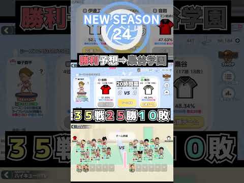 【 #ハイドリ 】ハイキューTV season24 36日目 音駒 vs 梟谷 勝利の法則を見つけるシーズン  #ハイキュー #ytk排球部  #haikyuu #shorts