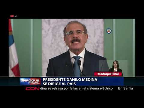 Presidente Danilo Medina destaca labor del Gobierno contra pandemia de coronavirus