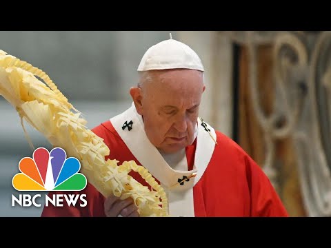 Pope Francis On Palm Sunday: Reach Out To Those Who Are Suffering, Lonely | NBC News