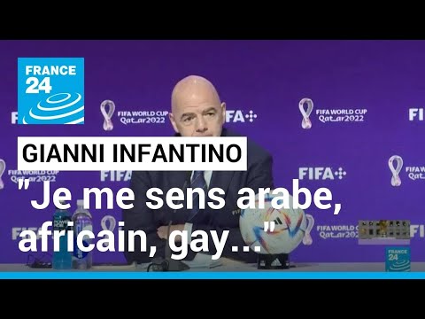 Gianni Infantino : Aujourd'hui, je me sens arabe, africain, gay, comme un travailleur migrant...