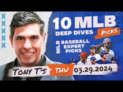 10 FREE MLB Picks and Predictions on MLB Betting Tips for Today, Friday 3/29/2024