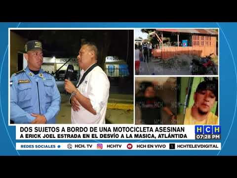 Asesinan a un hombre mientras se trasladaba en una motocicleta en La Masica, Atlántida