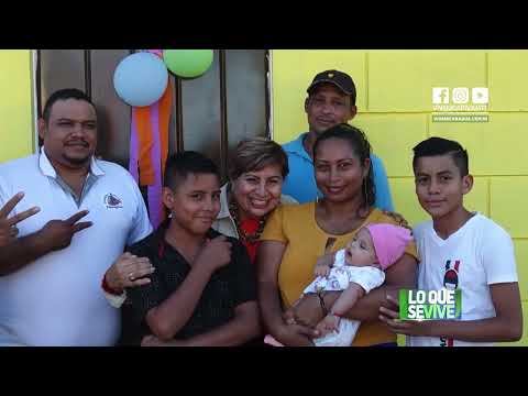 Entregan viviendas dignas del programa Bismarck Martínez en Palacagüina
