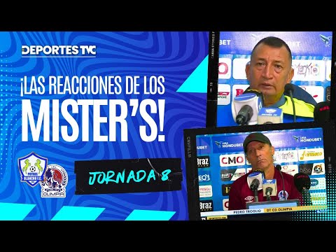 Humberto Rivera y Pedro Troglio comparten valoraciones sobre el triunfo de los blancos ante potros