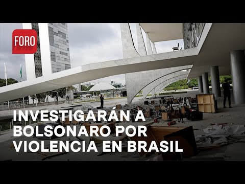 Brasil: Fiscalía solicitó investigar a Bolsonaro por violencia - Las Noticias