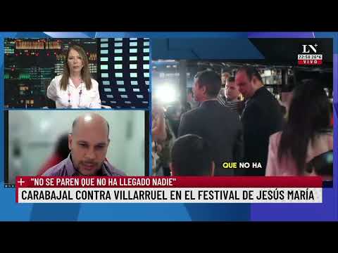 Villarruel le respondió a Peteco Carabajal tras la polémica en Jesús María