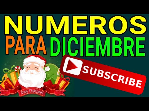 Números de regalo para la primera quincena del mes de Diciembre