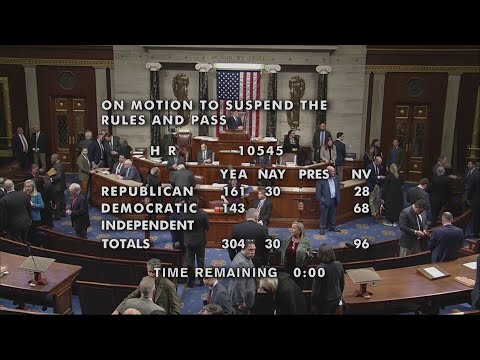 House passes bill to avert government shutdown