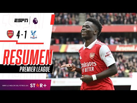 ¡PALIZA DE LOS GUNNERS QUE ESTIRAN SU VENTAJA EN LA CIMA! | Arsenal 4-1 Crystal Palace | RESUMEN