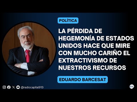 Eduardo Barcesat: “Tenemos dinero en guaridas fiscales mientras nosotros estamos endeudados”