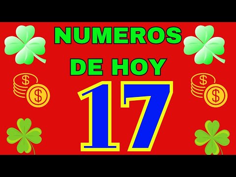 NÚMEROS DE LA SUERTE PARA HOY 17  NÚMEROS RECOMENDADOS PARA HOY 17 DE SEPTIEMBRE  2024