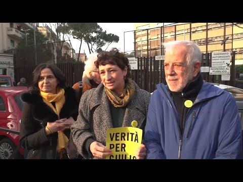 Trial against four Egyptian security agents over torture and killing of Giulio Regeni opens in Rome