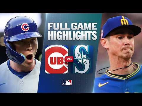 시카고 컵스 vs 시애틀 매리너스: 공식 풀 경기 하이라이트 (8월 21) | 2026 MLB 시즌