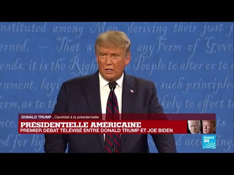 REPLAY - Donald Trump - Joe Biden : Premier débat pour la Présidentielle américaine
