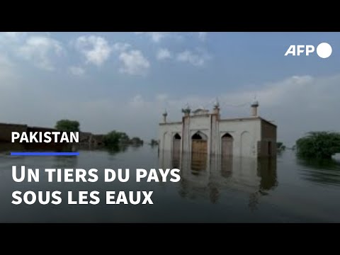Au Pakistan sous les inondations, personne ne sait plus où est son village | AFP