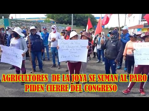 CONTINUAN LAS PROTESTAS DESDE EL OVALO EN LA PANAMERICANA DE LA JOYA AREQUIPA PIDEN CIERRE CONGRESO
