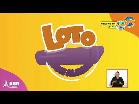 Sorteo LOTO 3:00 p.m. 23 de julio del 2024