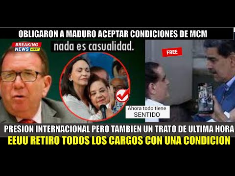 SE PRENDIO! Se DIO negociacion con Maduro aceptan a candidato(a) de Maria Corina Machado