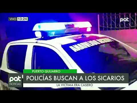 En Puerto Quijarro un hombre recibió 9 impactos de bala