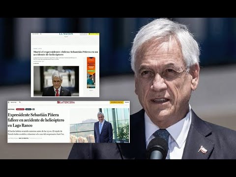 Sebastián Piñera: Así informan medios internacionales sobre accidente en helicóptero
