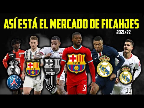 ?MERCADO de FICHAJES 2021/22 · WIJNALDUM al BARÇA · MBAPPÉ MÁS CERCA del MADRID · ¿DEPAY a la JUVE