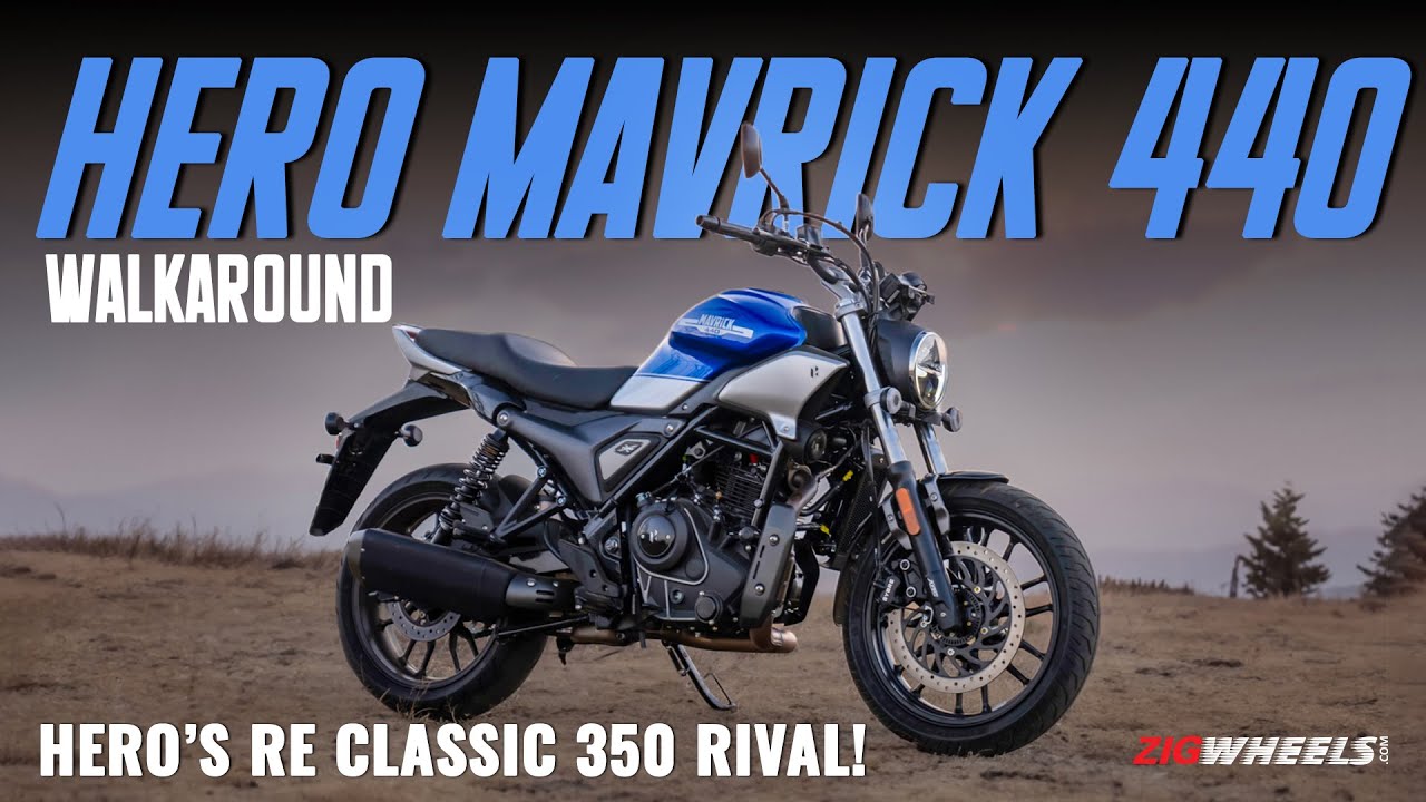 Hero Mavrick 440 Walkaround | Design, Engine, Features, Suspension And More