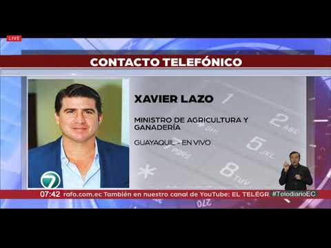 #EntrevistasTelediario | Xavier Lazo, ministro de Agricultura