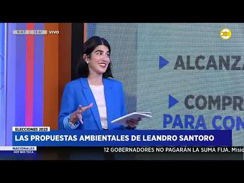 Elecciones 2023: las propuestas ambientales de Leandro Santoro - Tais Gadea Lara