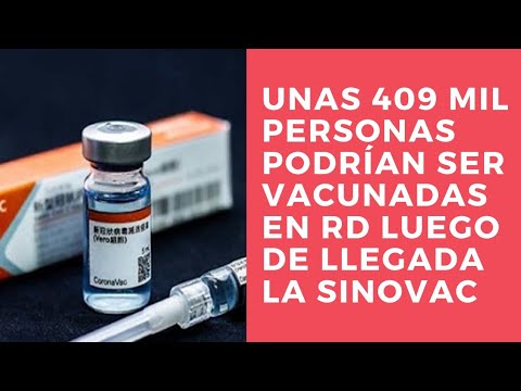 Con nuevas vacuna china en República Dominicana podrían inmunizarse 409 mil dominicanos