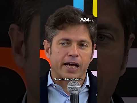 AXEL KICILLOF INAUGURÓ UN CICLO LECTIVO: SIN ESTADO NO HAY DIGNIDAD