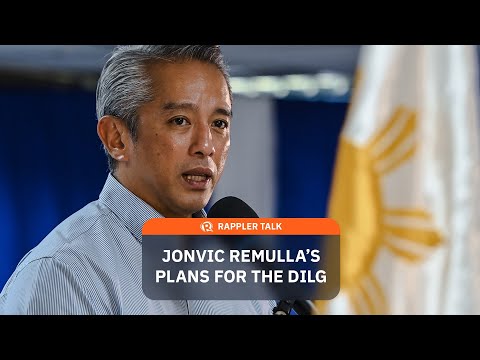 Rappler Talk: Jonvic Remulla’s plans for the DILG