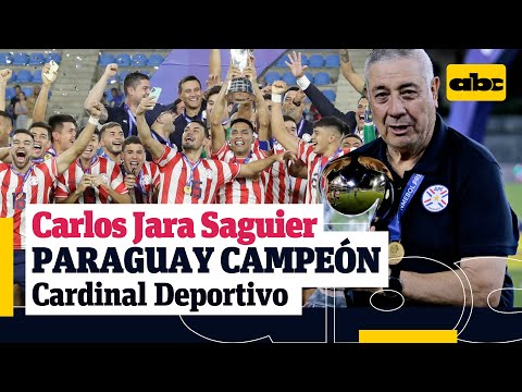 Paraguay Campeón del Preolímpico - Entrevista a Carlos Jara Saguier, DT campeón