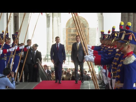 Ecuador president-elect Noboa begins transition process after winning elections