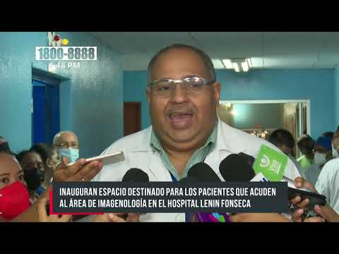 Inauguran sala de espera en el hospital Lenin Fonseca de Managua - Nicaragua