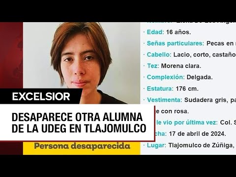 Desaparece otra estudiante de la Universidad de Guadalajara