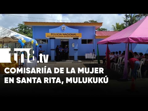 Inauguran la Comisaría de la Mujer 196 en Santa Rita, Mulukukú - Nicaragua